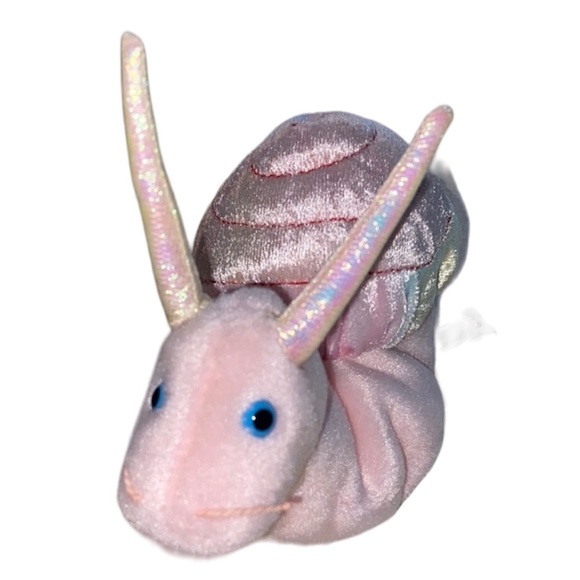 Ty Beanie Babies Swirly The Snail.. heart tag separated. Hologram tush t… - Picture 1 of 10